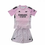 Camiseta Arsenal Portero Nino 2025-2026 Rosa