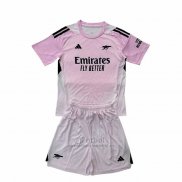 Camiseta Arsenal Portero Nino 2025-2026 Rosa