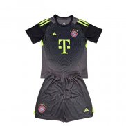 Camiseta Bayern Munich Portero Nino 2025-2026 Negro