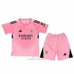 Camiseta Benfica Portero Nino 2025-2026 Rosa  Camiseta Benfica Portero Nino 2025-2026 Rosa
