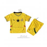 Camiseta Ghana Segunda Nino 2024-2025