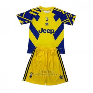 Camiseta Juventus Concept Nino 2024-2025 Amarillo