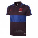 Camiseta Polo del Barcelona 2020-2021 Marron