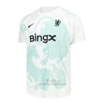 Camiseta Pre Partido del Chelsea 2025-2026 Blanco Verde