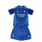 Camiseta Real Madrid Portero Nino 2025-2026 Azul