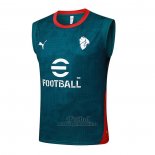 Camiseta de Entrenamiento AC Milan Sin Mangas 2025-2026 Verde
