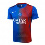 Camiseta de Entrenamiento Paris Saint-Germain 2025-2026 Azul Rojo