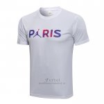 Camiseta de Entrenamiento Paris Saint-Germain Jordan 2021-2022 Blanco