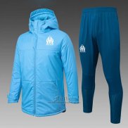 Chandal de Invierno del Olympique Marsella 2025-2026 Azul Blanco