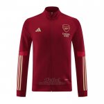 Chaqueta del Arsenal 2023-2024 Rojo Oscuro