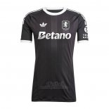 Camiseta Aston Villa Portero 2025-2026 Negro Tailandia