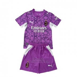 Camiseta AC Milan Portero Segunda Nino 2026-2027