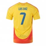 Camiseta Colombia Jugador Luis Diaz Primera 2024