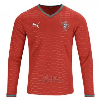 Camiseta Portugal Primera Manga Larga 2026