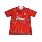 Camiseta Pre Partido del Nottingham Forest 2025-2026 Rojo  Camiseta Pre Partido del Nottingham Forest 2025-2026 Rojo