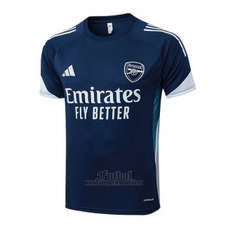 Camiseta de Entrenamiento Arsenal 2025-2026 Azul Gris