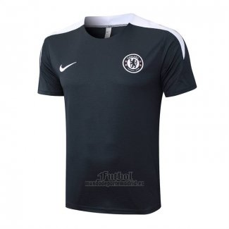 Camiseta de Entrenamiento Chelsea 2025-2026 Gris