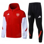 Chandal con Capucha del Arsenal 2025-2026 Rojo