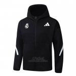 Chaqueta con Capucha del Real Madrid 2025-2026 Negro