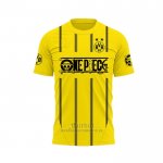 Camiseta Borussia Dortmund ONE PIECE 2025-2026 Amarillo Tailandia