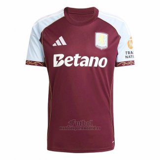 Camiseta Aston Villa Primera 2025-2026