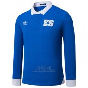Camiseta El Salvador Primera Manga Larga 2025