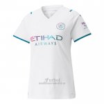 Camiseta Manchester City Segunda Mujer 2021-2022