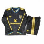 Camiseta Manchester United Tercera Manga Larga Nino 2025-2026  Camiseta Manchester United Tercera Manga Larga Nino 2025-2026