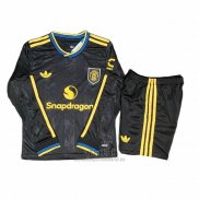 Camiseta Manchester United Tercera Manga Larga Nino 2025-2026