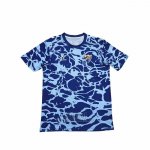 Camiseta Pre Partido del Malaga 2025-2026 Azul  Camiseta Pre Partido del Malaga 2025-2026 Azul