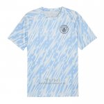 Camiseta Pre Partido del Manchester City 2025-2026 Azul