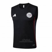 Camiseta de Entrenamiento Ajax Sin Mangas 2025-2026 Negro