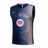 Camiseta de Entrenamiento Barcelona Sin Mangas 2025-2026 Negro Rosa
