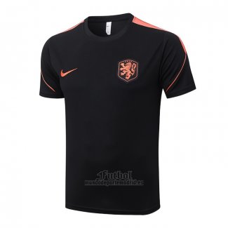 Camiseta de Entrenamiento Paises Bajos 2026-2027 Negro