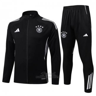 Chandal de Chaqueta del Alemania Nino 2025-2026 Negro