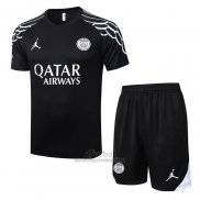 Chandal del Paris Saint-Germain Manga Corta 2025-2026 Negro - Pantalon Corto