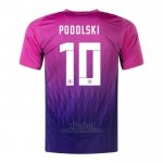 Camiseta Alemania Jugador Podolski Segunda 2024