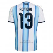 Camiseta Argentina Jugador Cristian Romero Primera 2026