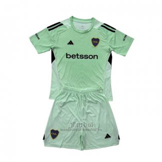 Camiseta Boca Juniors Portero Nino 2025 Verde
