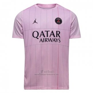 Camiseta Pre Partido del Paris Saint-Germain 2025-2026 Rosa