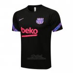 Camiseta de Entrenamiento Barcelona 2021-2022 Negro