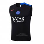 Camiseta de Entrenamiento Paris Saint-Germain Sin Mangas 2025-2026 Negro