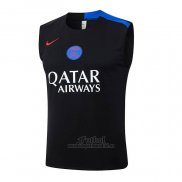 Camiseta de Entrenamiento Paris Saint-Germain Sin Mangas 2025-2026 Negro