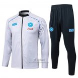 Chandal de Chaqueta del Napoli 2025-2026 Blanco