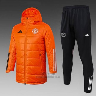 Chandal de Invierno del Manchester United 2025-2026 Naranja