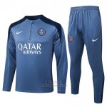 Chandal de Sudadera del Paris Saint-Germain 2025-2026 Gris  Chandal de Sudadera del Paris Saint-Germain 2025-2026 Gris