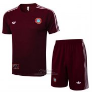 Chandal del Bayern Munich Manga Corta 2025-2026 Rojo - Pantalon Corto