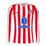 Camiseta Atletico Madrid Primera Manga Larga 2025-2026