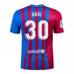 Camiseta Barcelona Jugador Gavi Primera 2021-2022