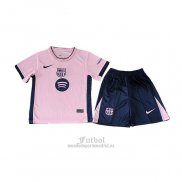 Camiseta Barcelona Special Nino 2025-2026 Rosa